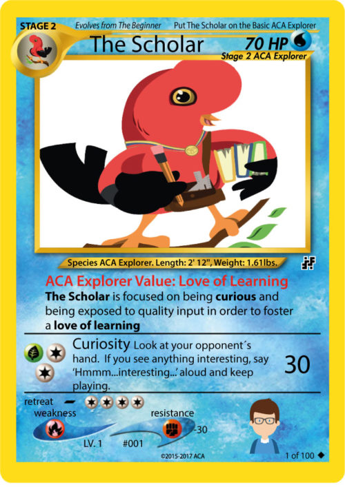 The Scholar Explorer Card